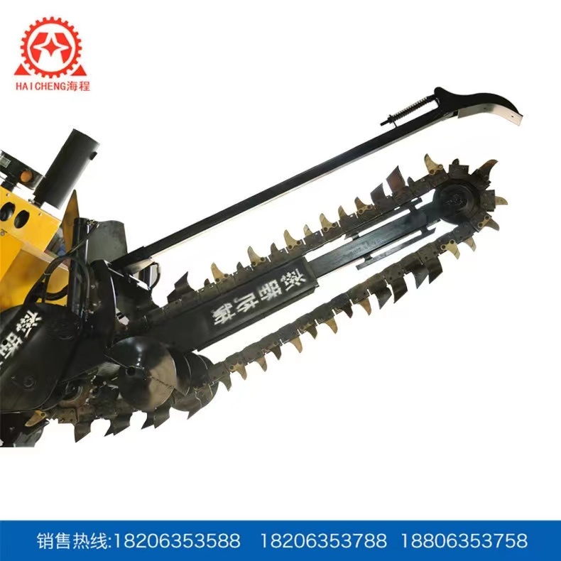 履带开沟回填机